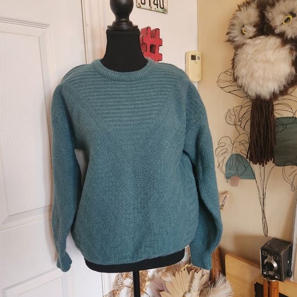 Vintage YSL mens green sweater - Picture 4 of 6